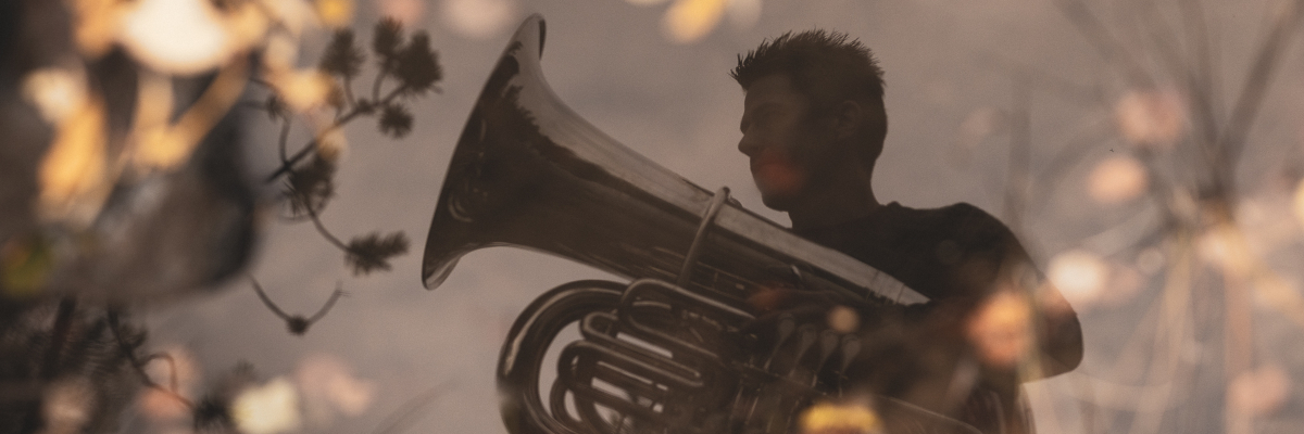 DH_reflection with tuba_Jorn Kristensen